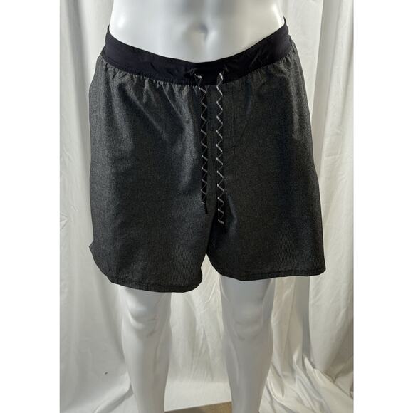 Under Armour Compression Lined Volley Swim Trunks, Heather Gray,Sz: XXL, 87-26 - Picture 1 of 16